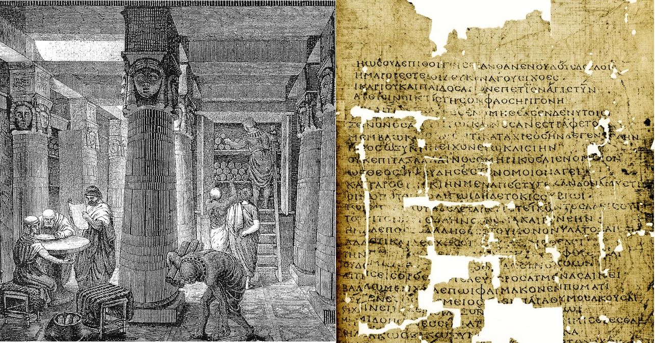 What Was Really In The Library Of Alexandria? - Tales Of Times Forgotten